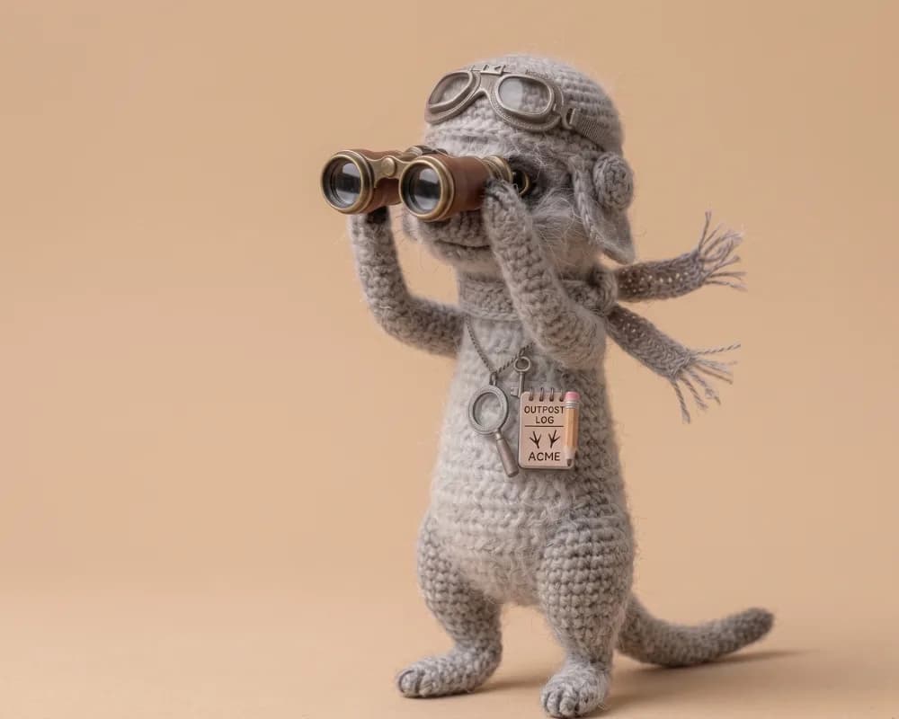 Sherloq Lead Agent meerkat illustration